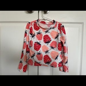 Carters two piece rashgaurd swim suit